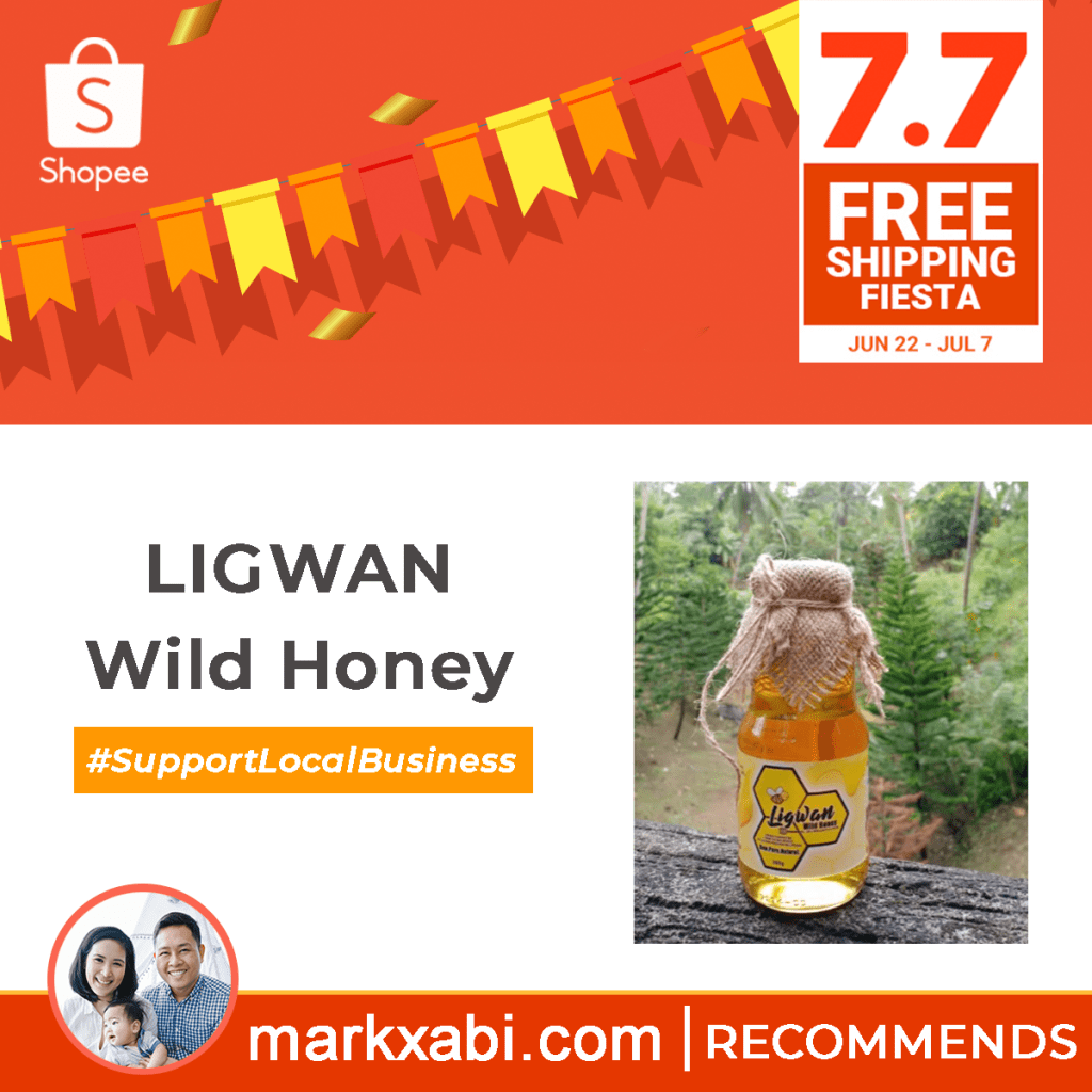 Shopee 7.7. Free Shipping Fiesta Ligwan DOST tested honey