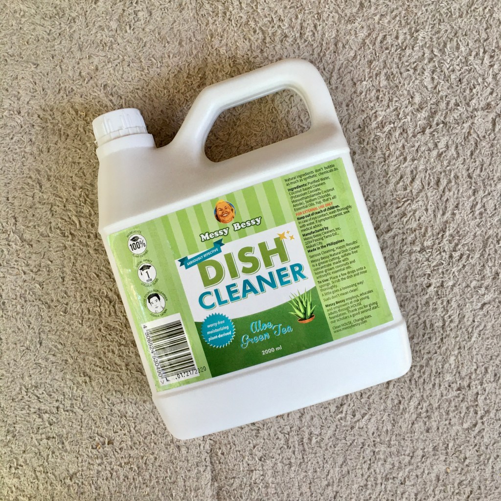 Messy Bessy all natural dish cleaner