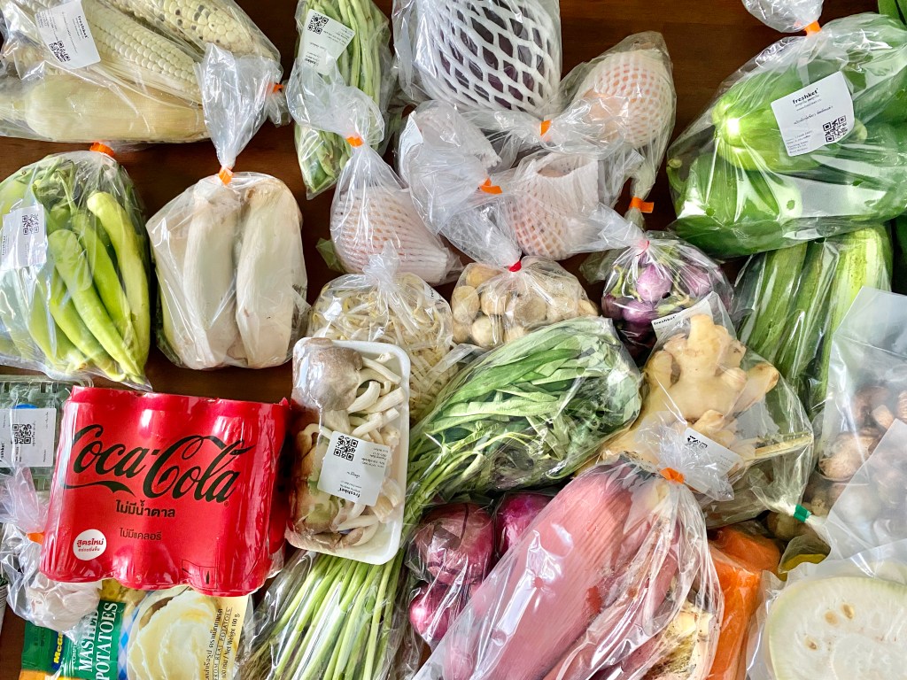 Fresh packed produce from Freshket