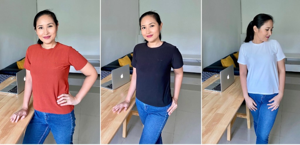 Buy a good basic shirt in different colors.