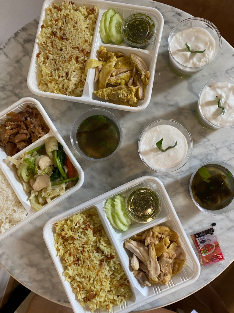 Packed quarantine food