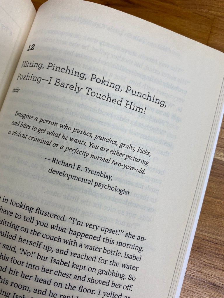 Funny quote about toddlers in How to Talk so Little Kids Will Listen