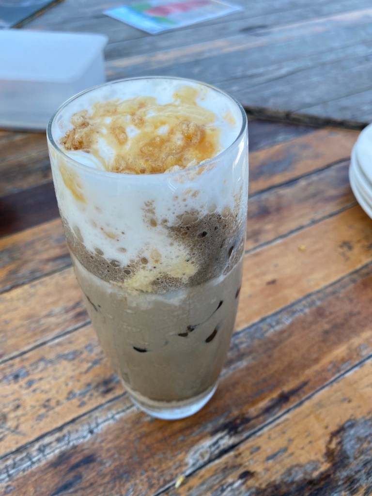 Hojicha drink