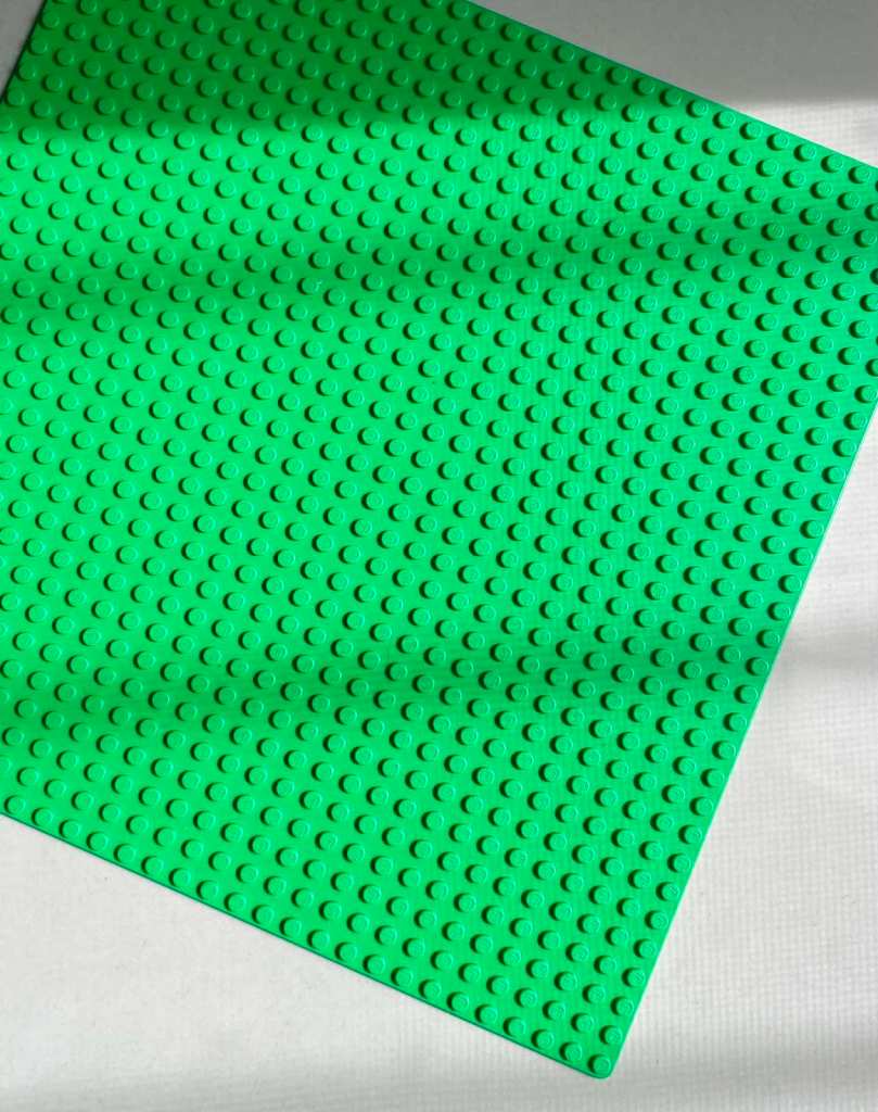 Green LEGO base