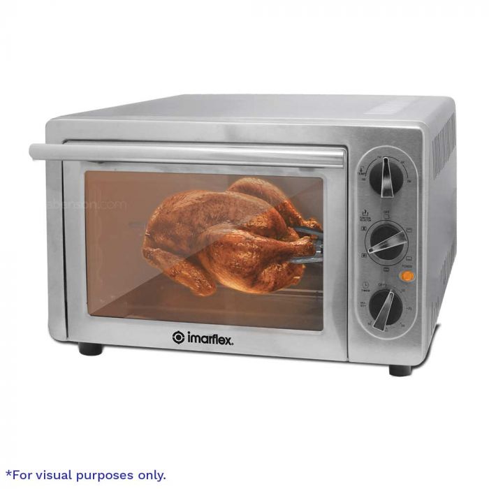 Imarflex 2-in-1 convection and rotisserie oven