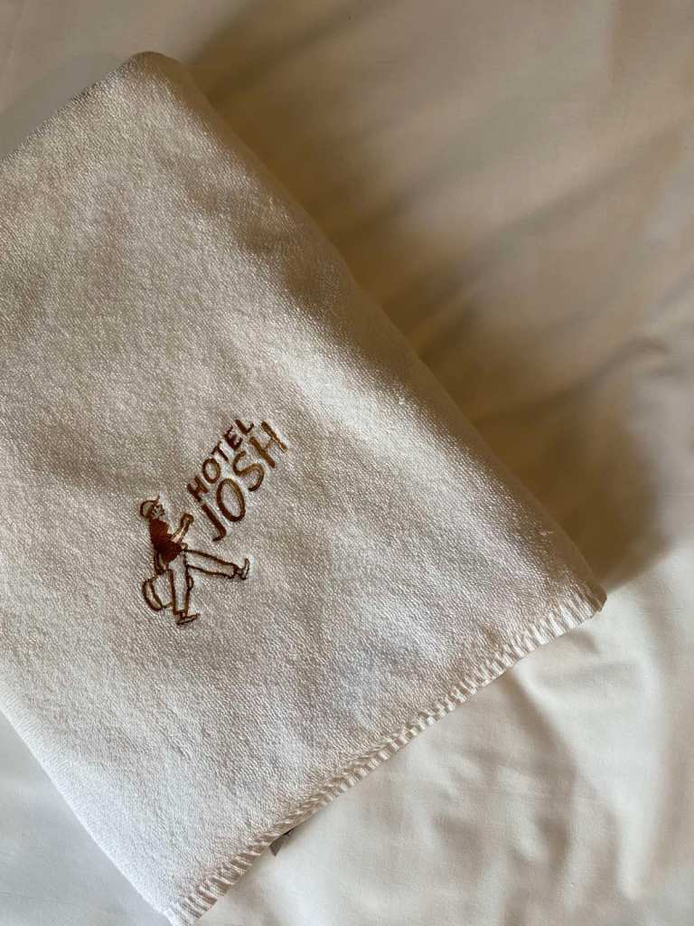 The Hotel Josh Embroidery