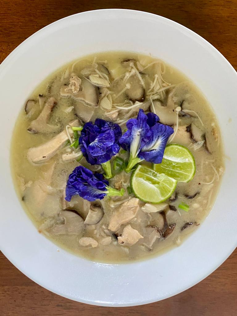 Our homemade Tom Kha Gai