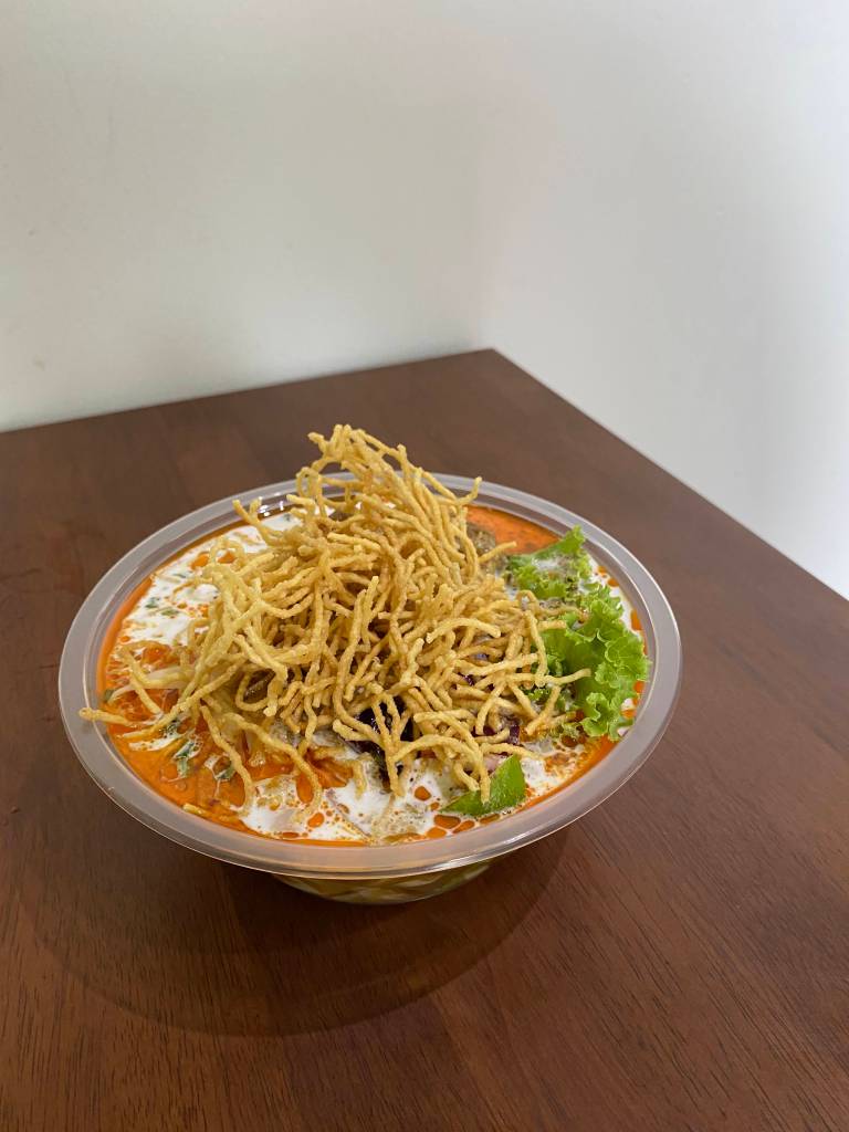 A creamy and filling khao soi