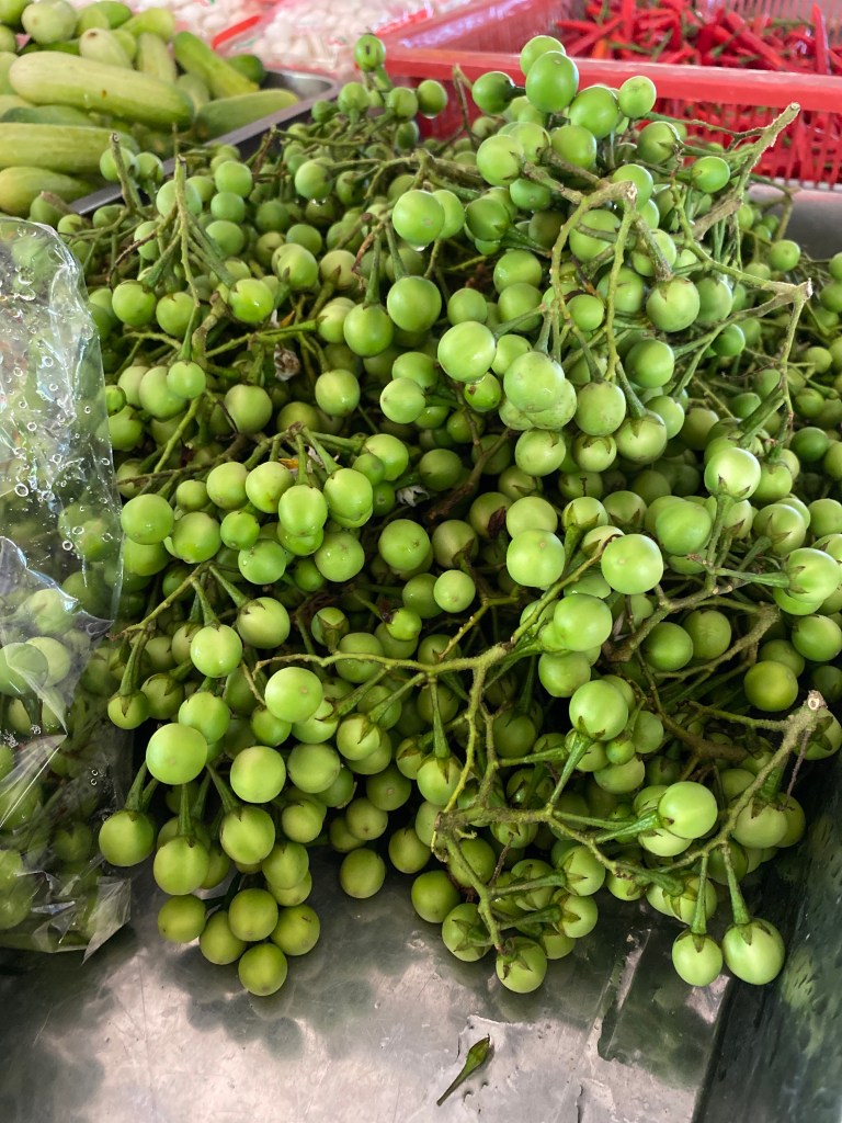 Cherry eggplants