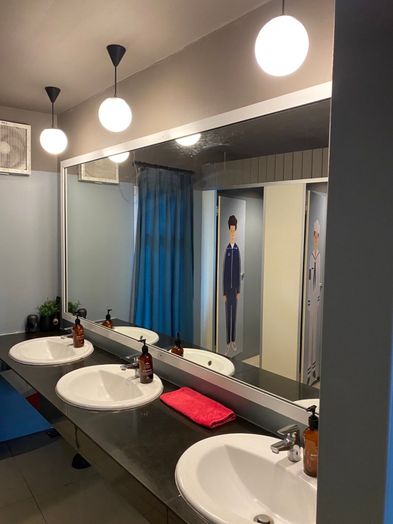 The toilet at Josh Hotel