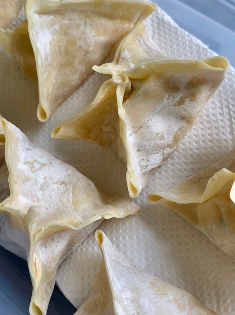 Wrapped rangoons