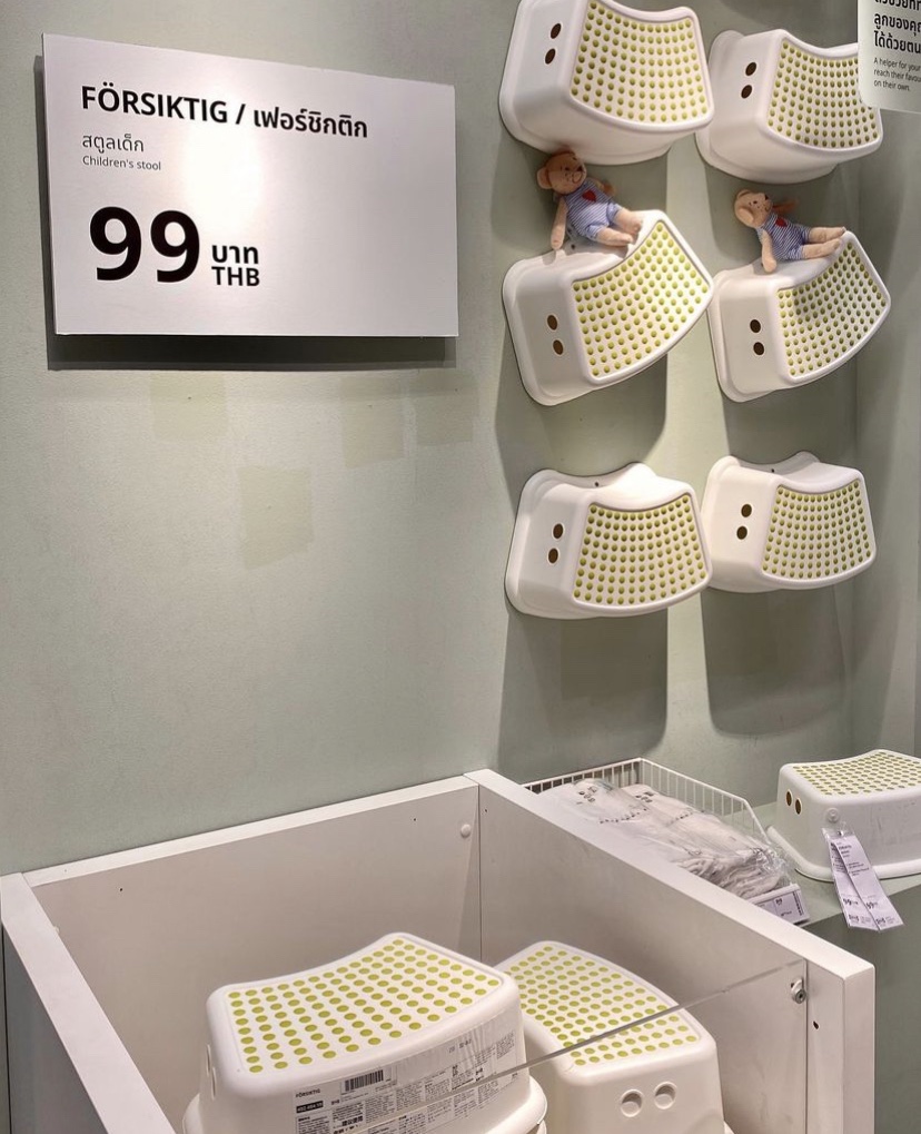 Ikea forsiktig step stool