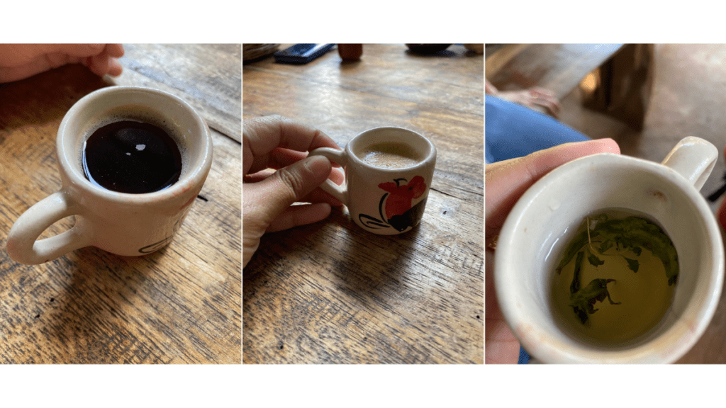 cute cups for coffee tasting
