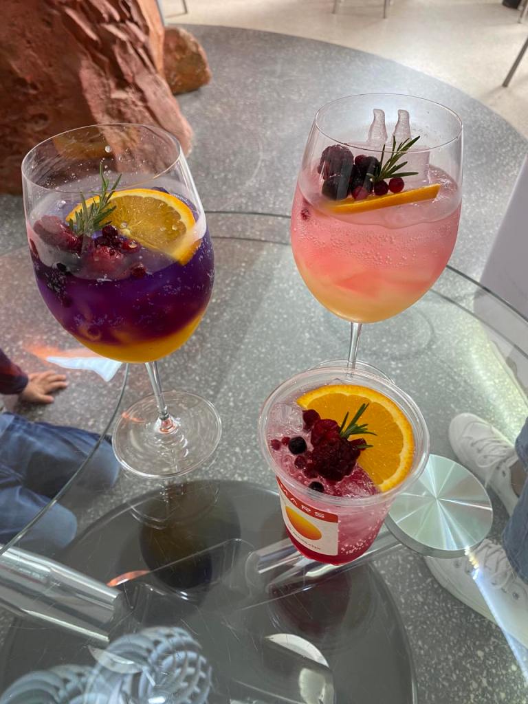 Pretty and yummy drinks