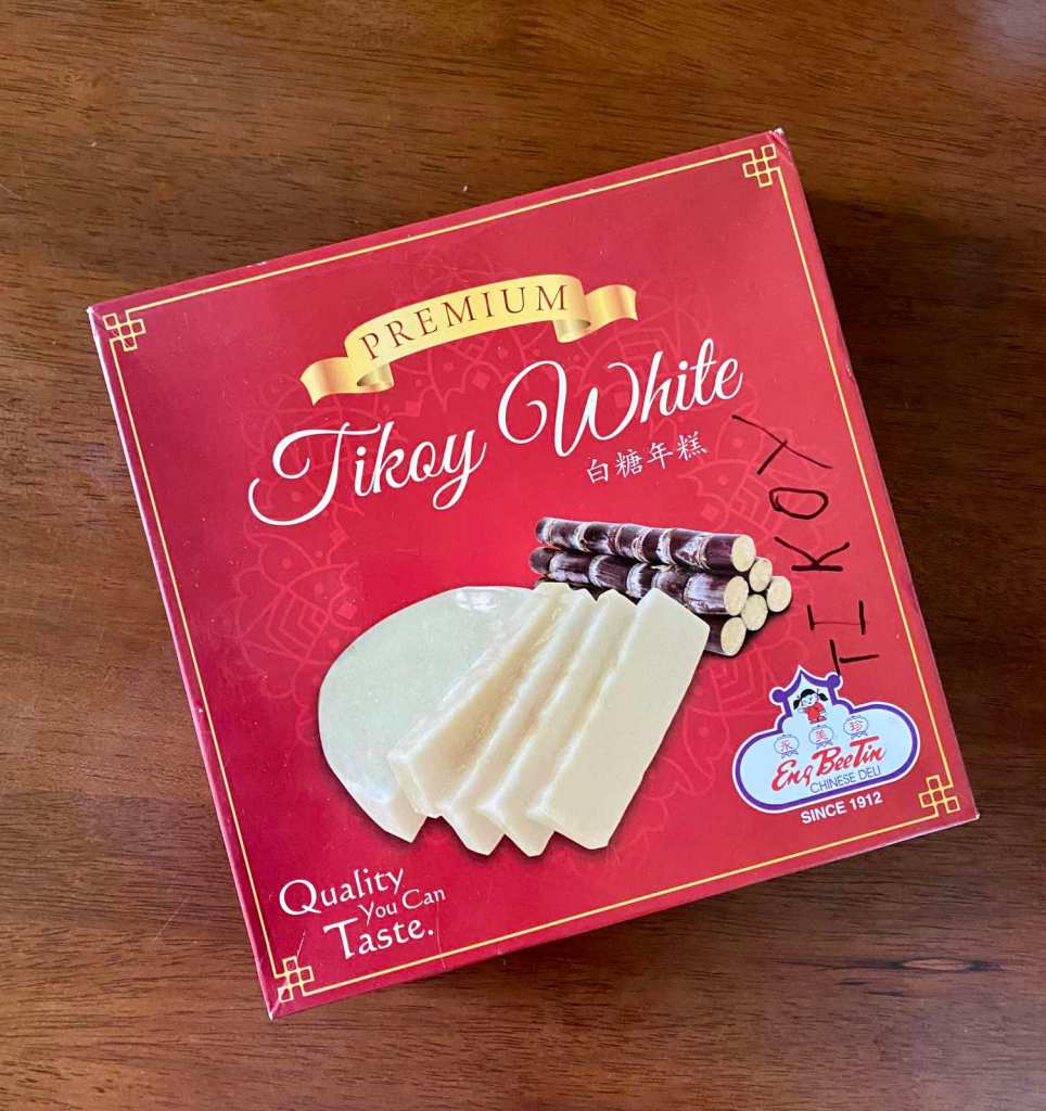 A box of tikoy white 