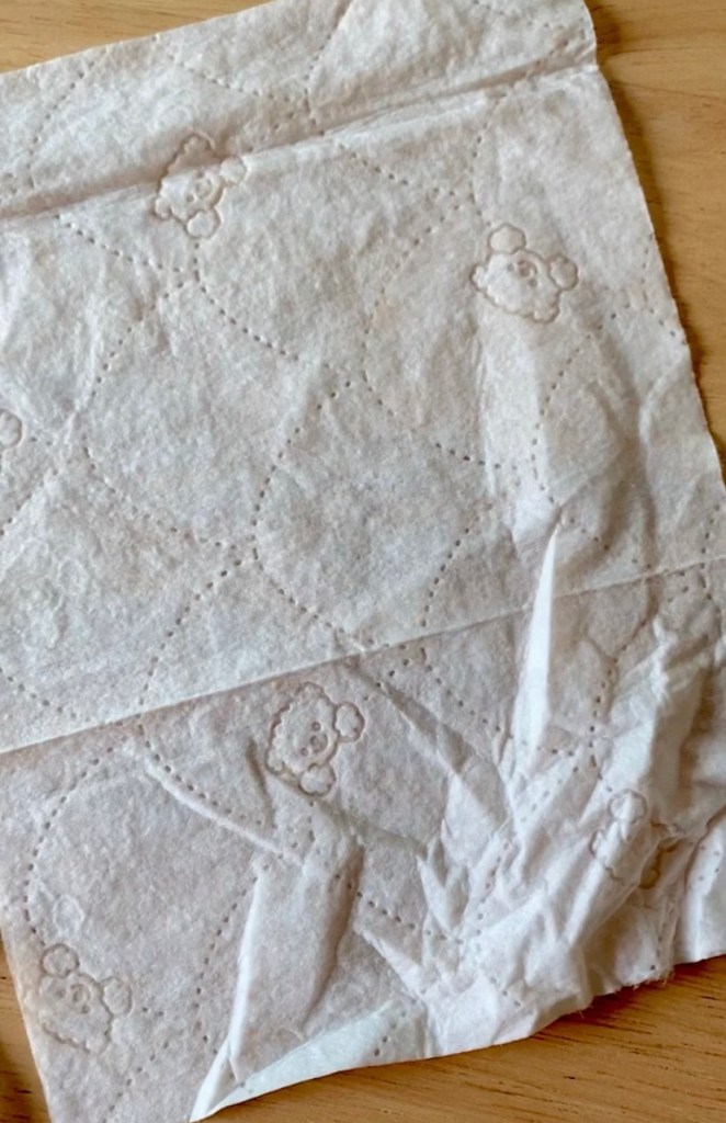 a single huggies baby wipe