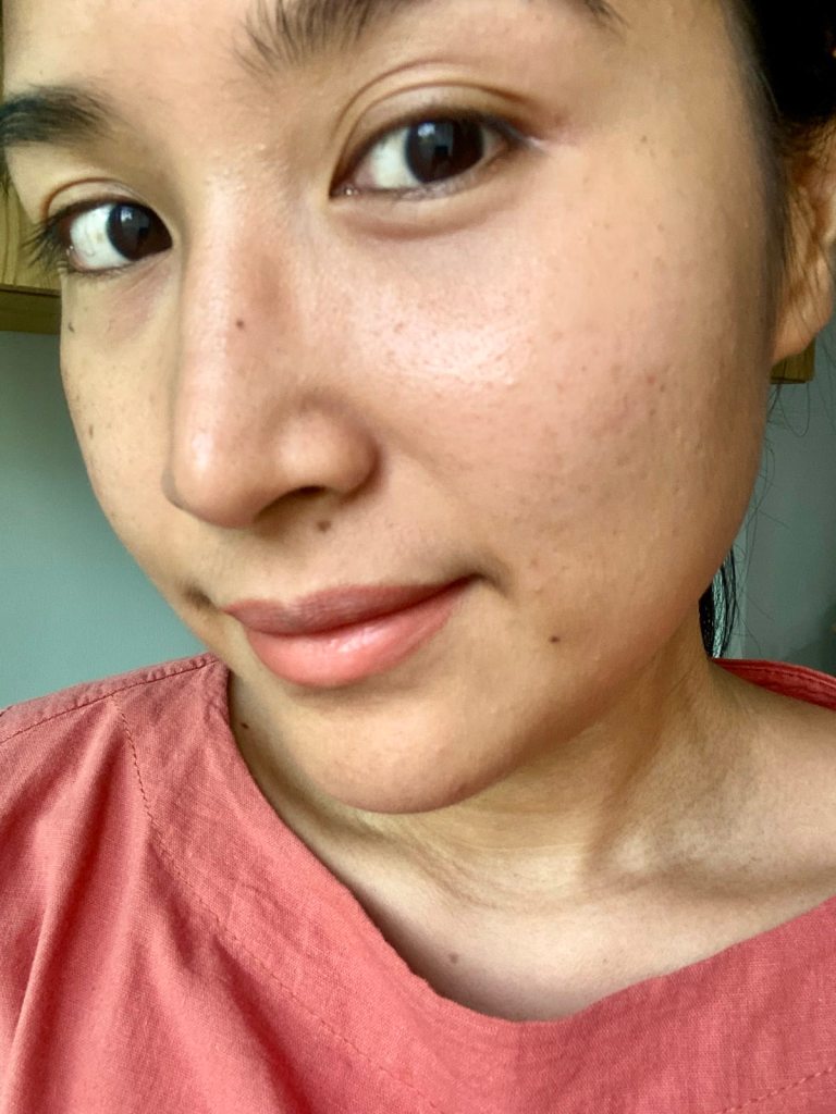 Close up of a smiling woman